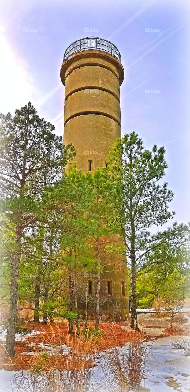 WW2 tower Rehoboth beach, Delaware