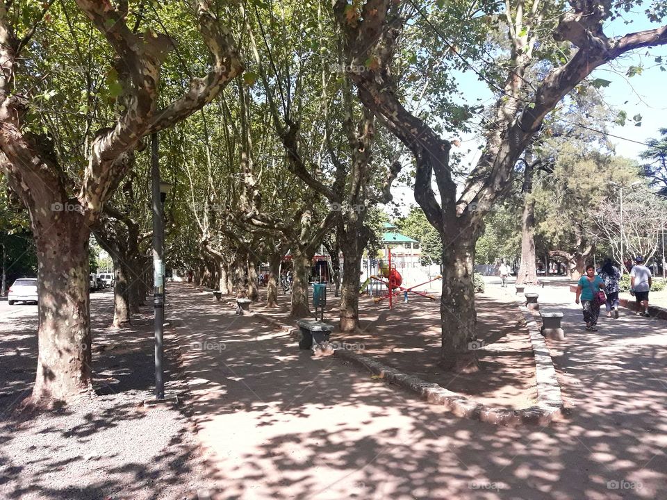 Album Distrito San Miguel. Plaza Las Carretas. Muñiz. Provincia de Buenos Aires. República Argentina