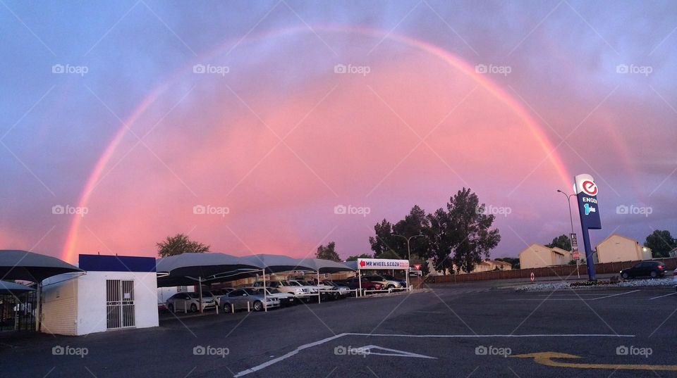 Full rainbow view 