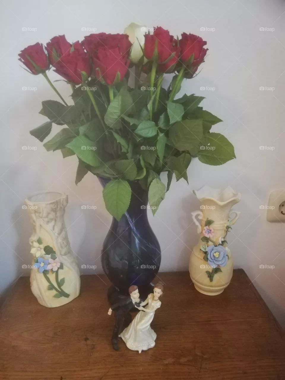 Blume vase Hochzeit 