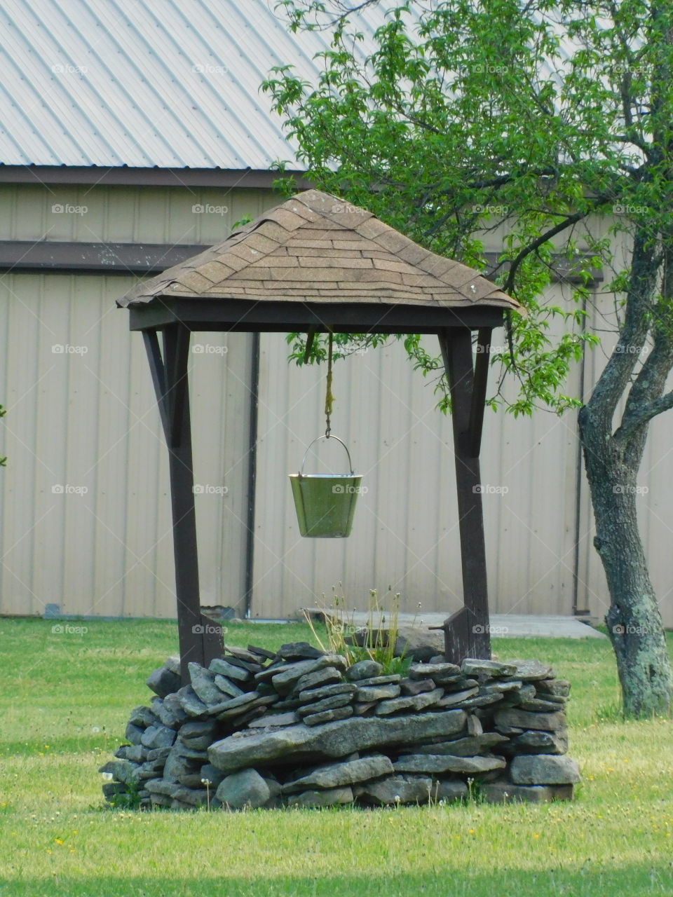 Vintage Stone Well