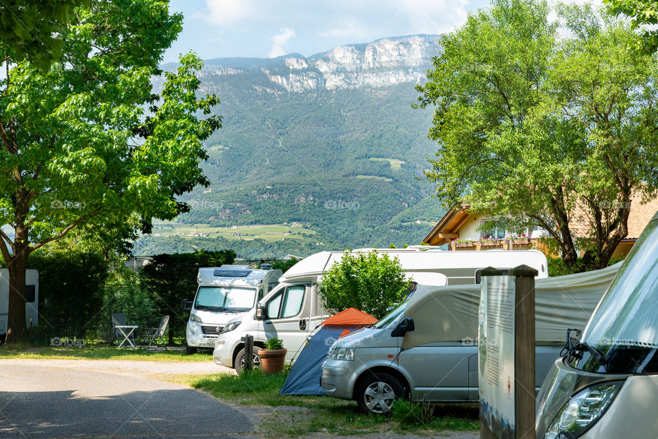 camping in South Tyrol