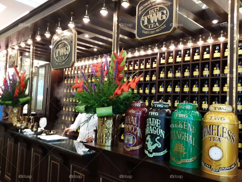 TWG Tea bar