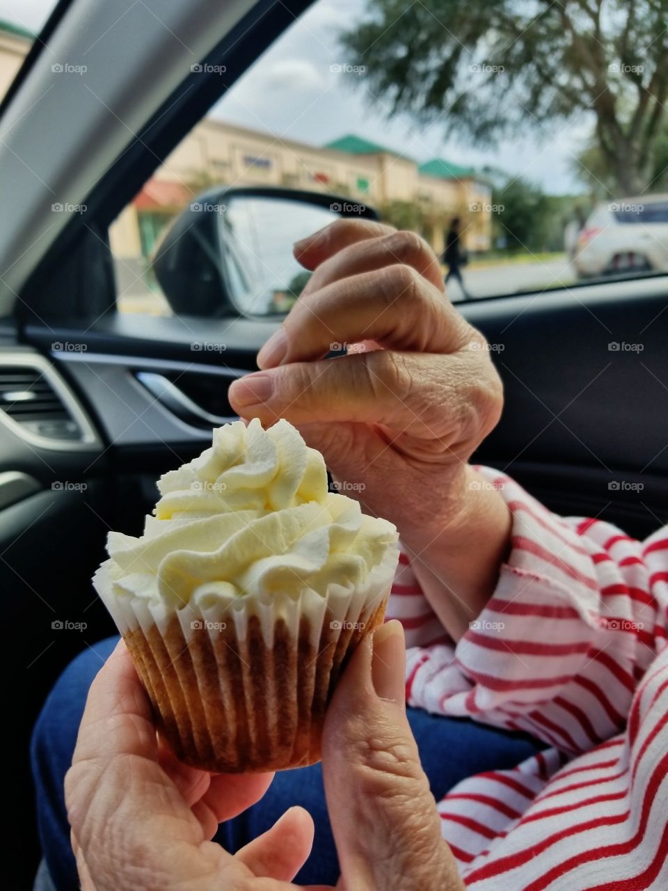 Freshly made cupcakes