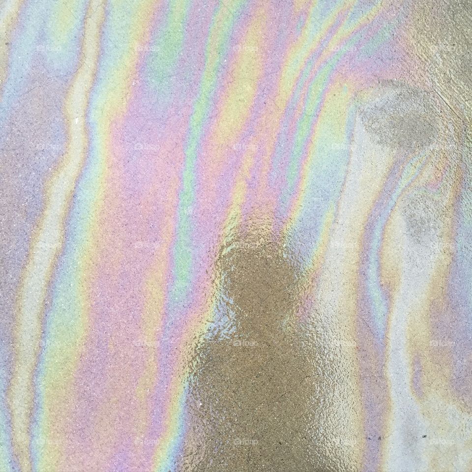Driveway rainbow
