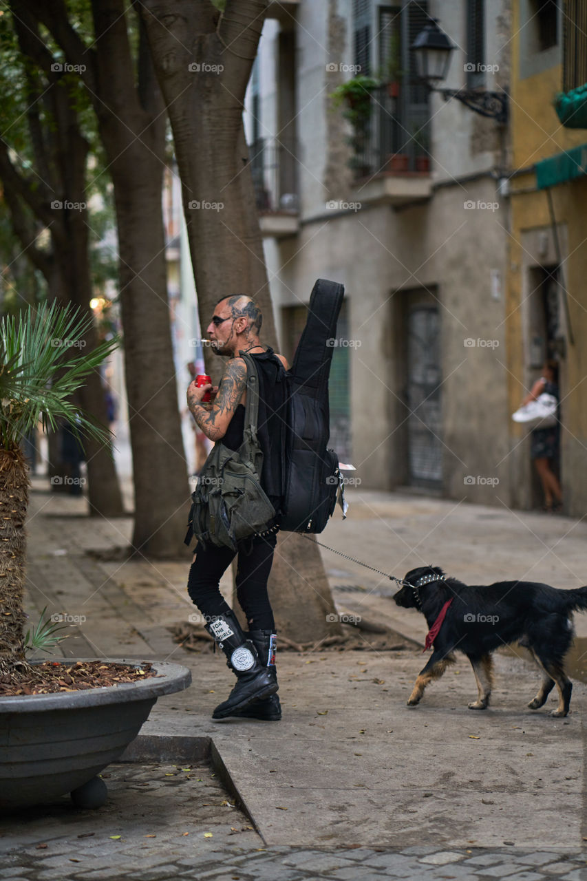 Barcelona street live