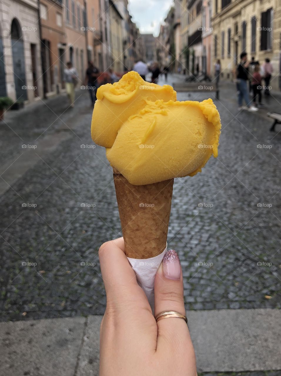 Italian gelato 
