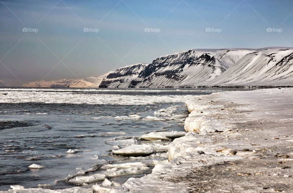 Snowy mountain