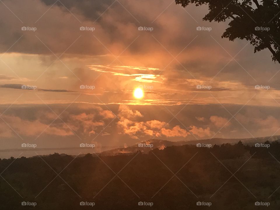 Sunset, Landscape, Dawn, Evening, Sky