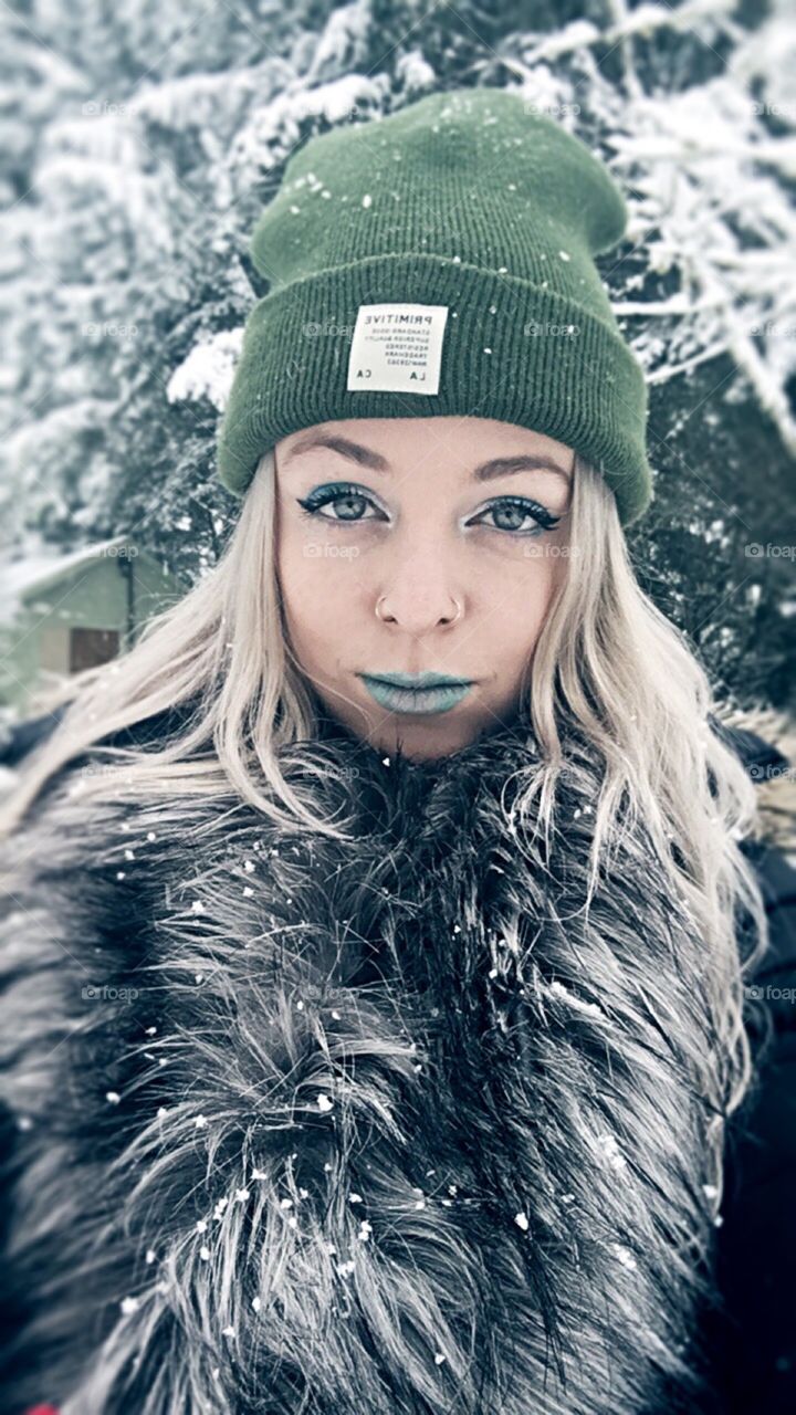 Winter selfie