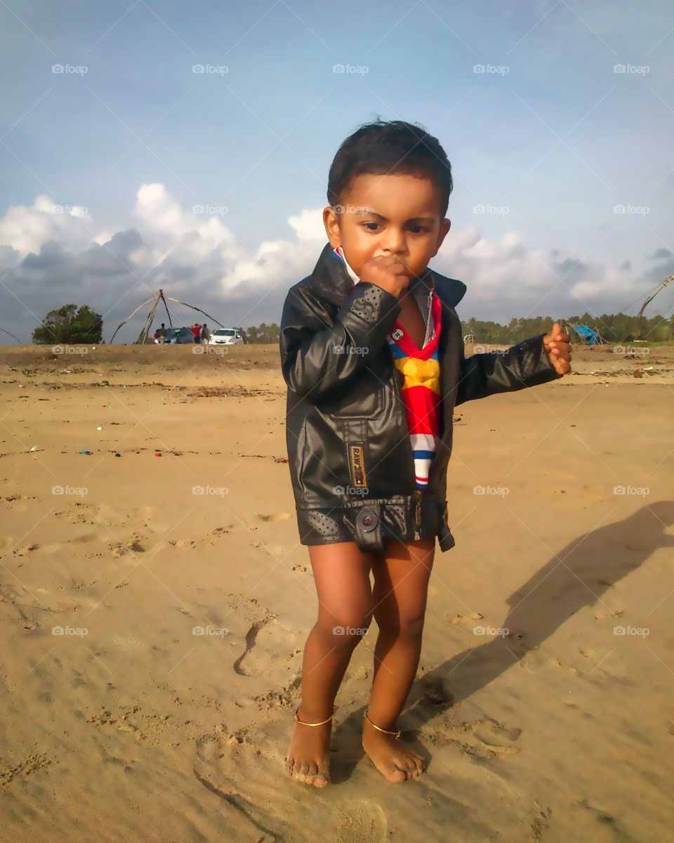 first time in beach