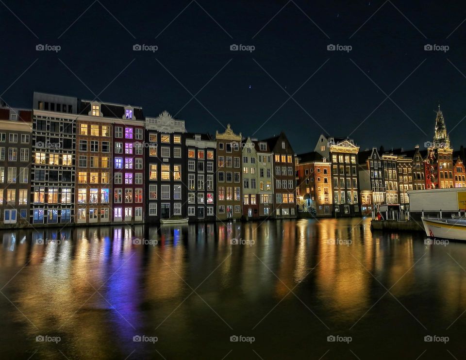 Amsterdam by night