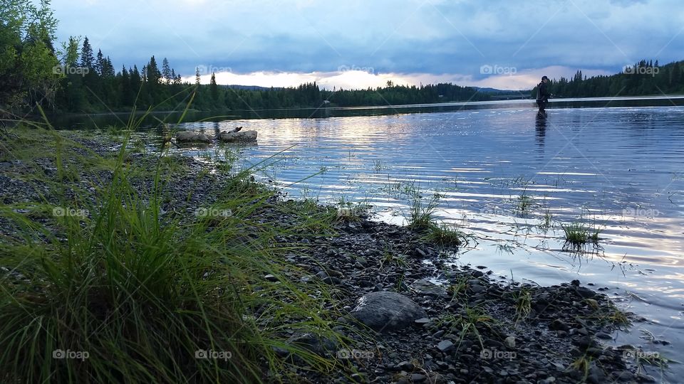 Beautiful lake view