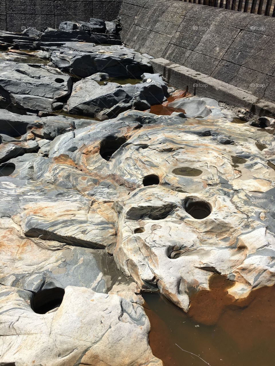 Potholes in Shelburne Falls, MA