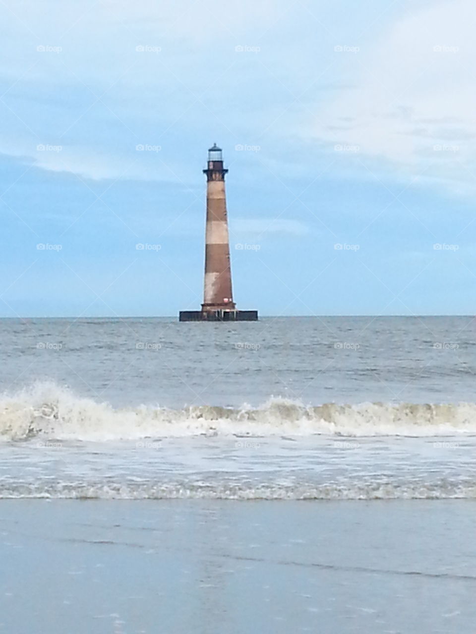 the lighthouse. a vacation photo
