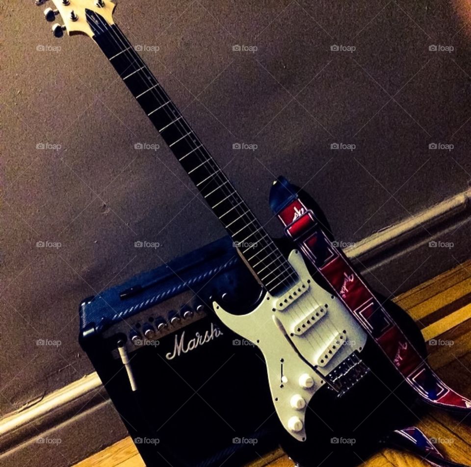 Guitars and amp