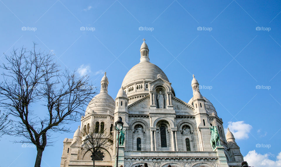 Sacre Coeur in Paris. 