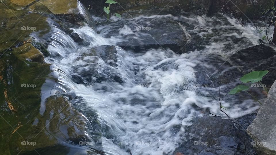 Water, River, Stream, Waterfall, Nature