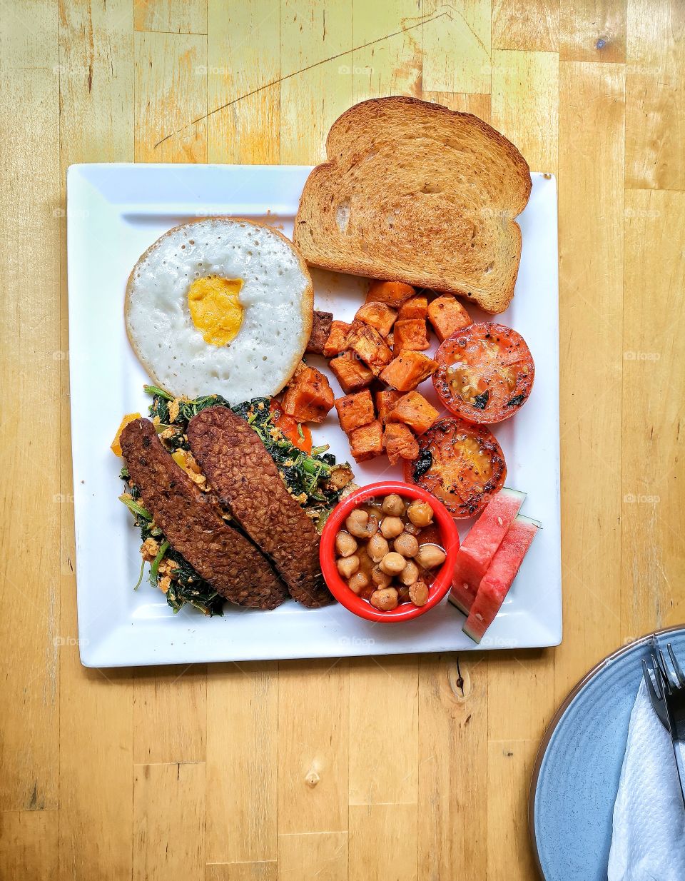 Health Vegetian Breakfast