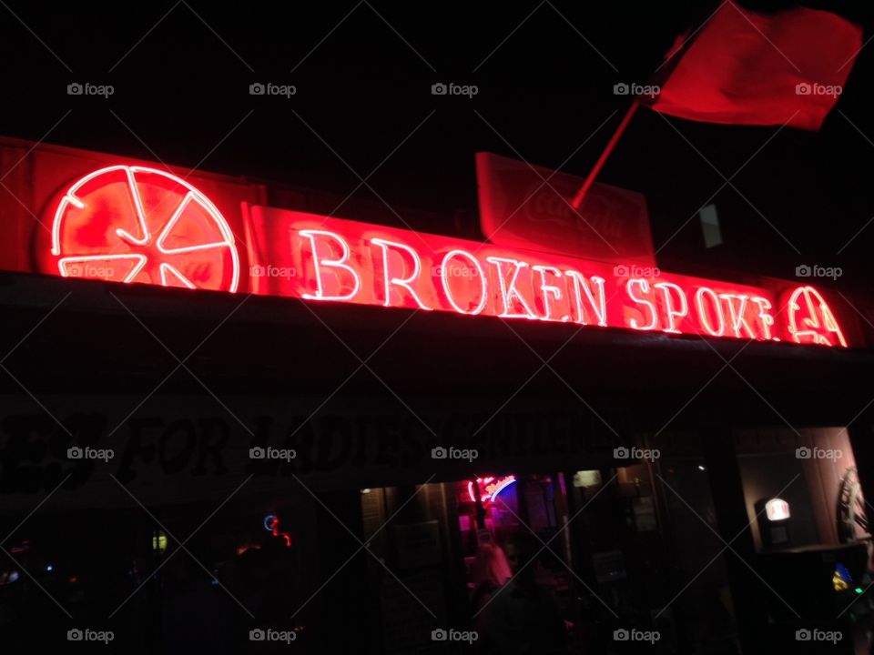 The Broken Spoke Dancehall. The Broken Spoke Dancehall in Austin, Texas