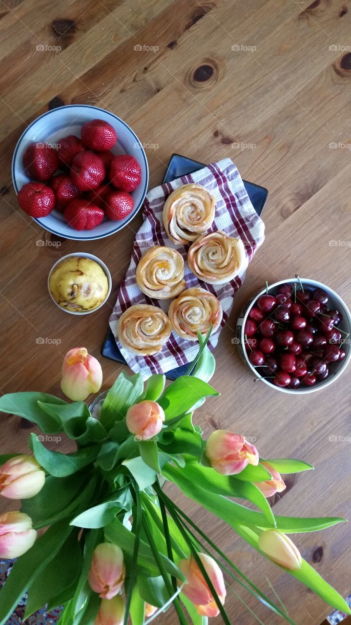 Apple Roses Pastries
