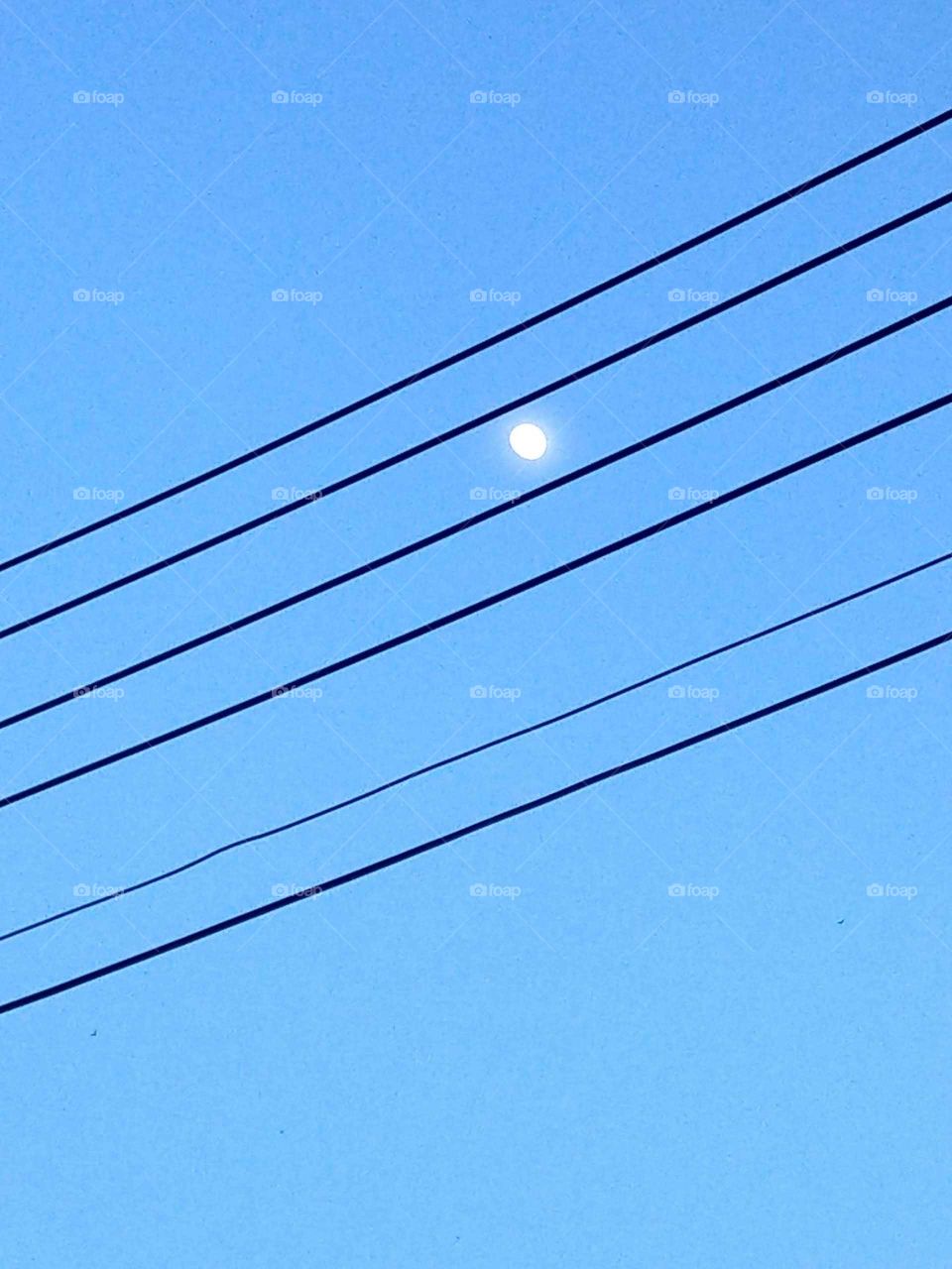 🤣🤣🤣the moon's music was also the same as gitar tablature. one day I found six electric wires in the night sky and the moon was a note. that blue sky was very clearly.