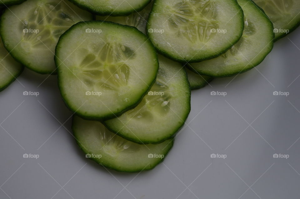 cucumber slices