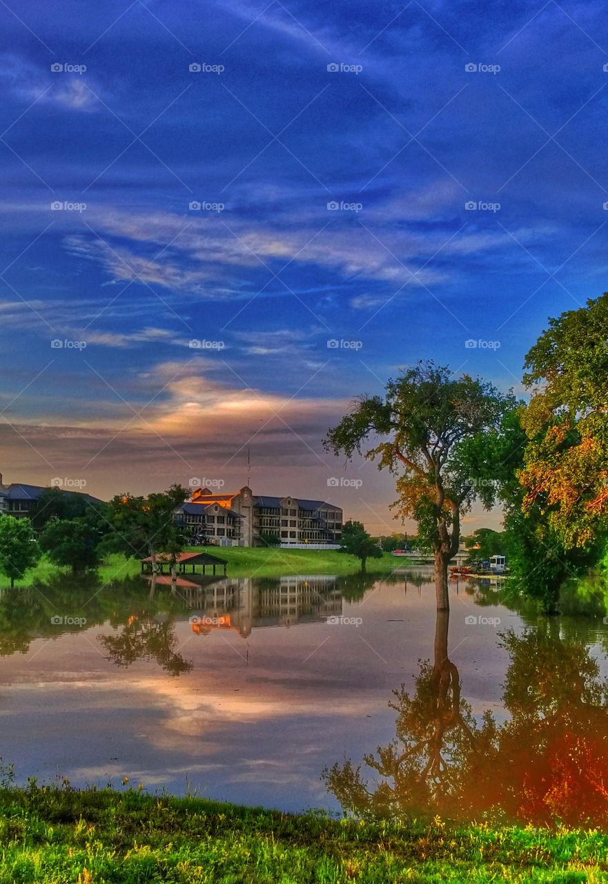 Sunset in Las Colinas 