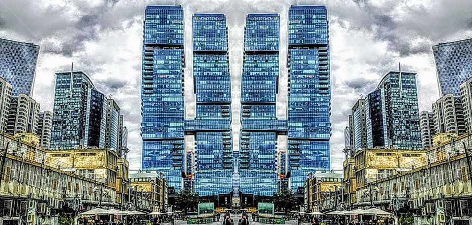 Tel Aviv is growing up, December, 2019.