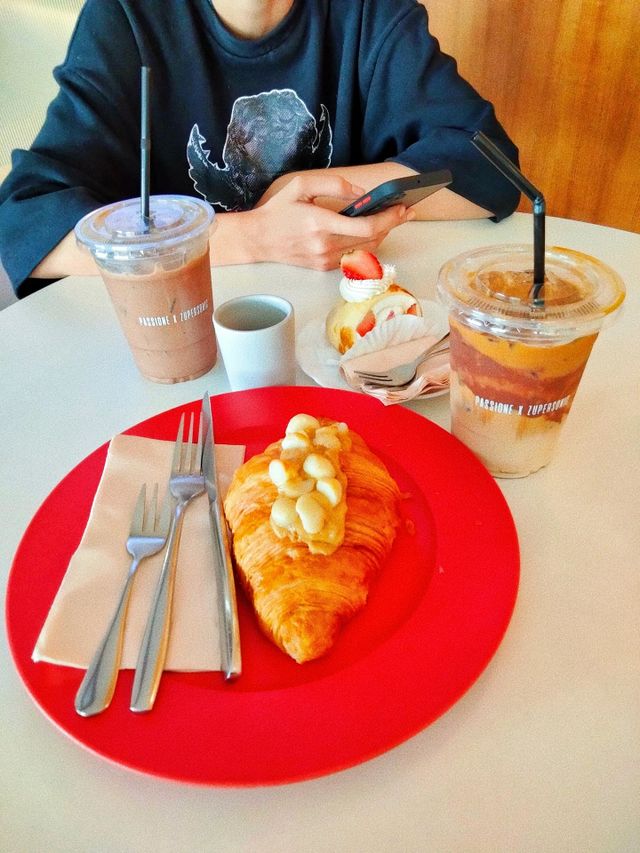 Croissants in Thailand.