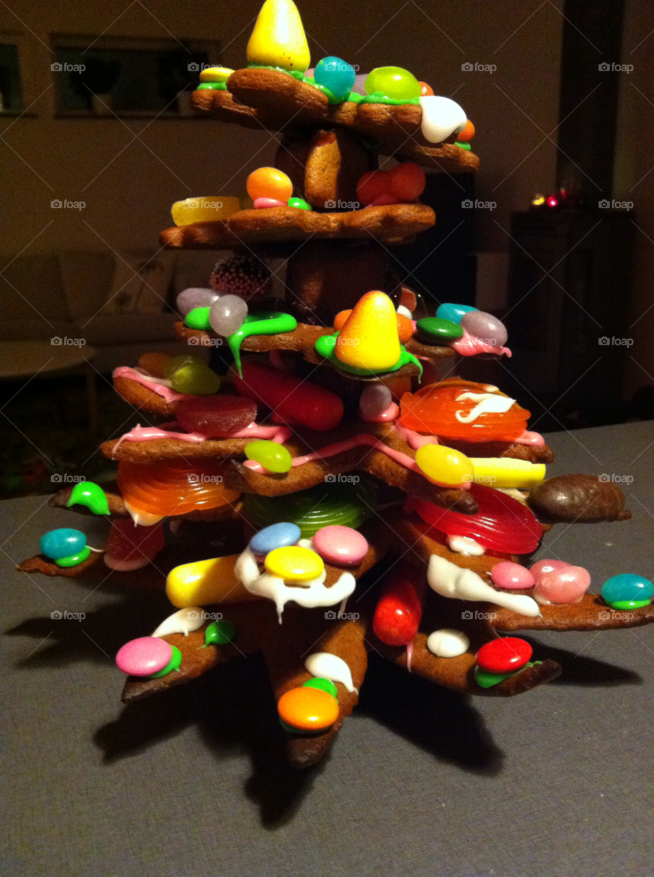 sweden christmas candy christmas tree by Brajt
