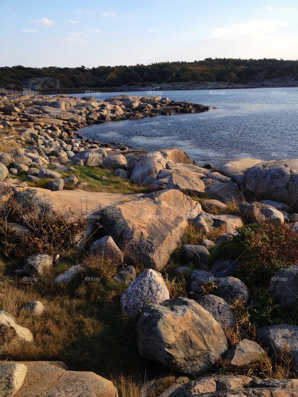 Rocks at sea