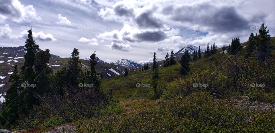 Storm clouds rolling in
