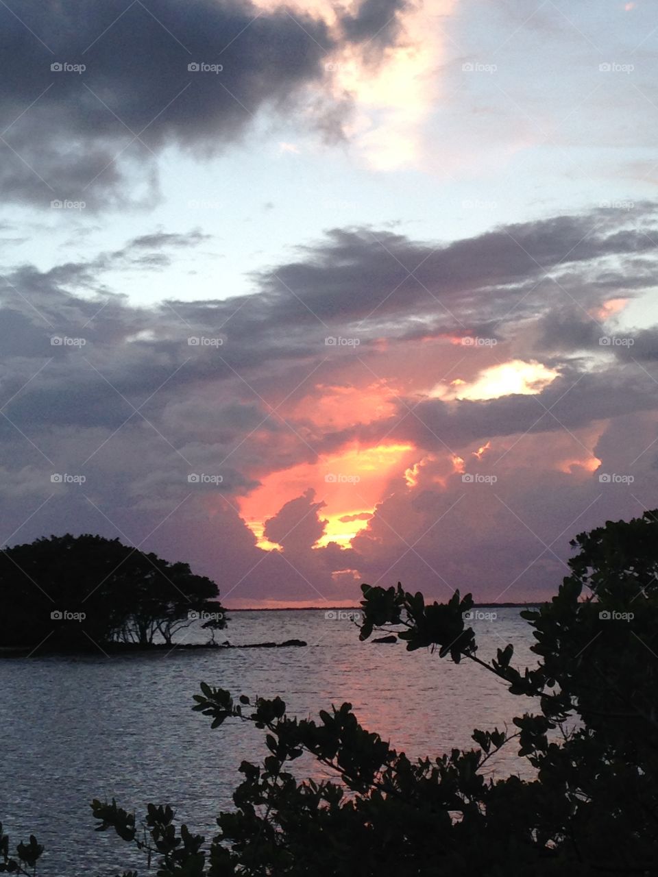 Bahia Honda Florida sunset