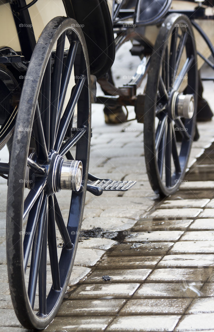 carriage wheels 