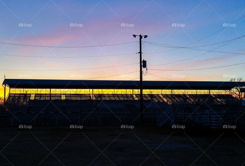Fairgrounds Stadium Bleachers