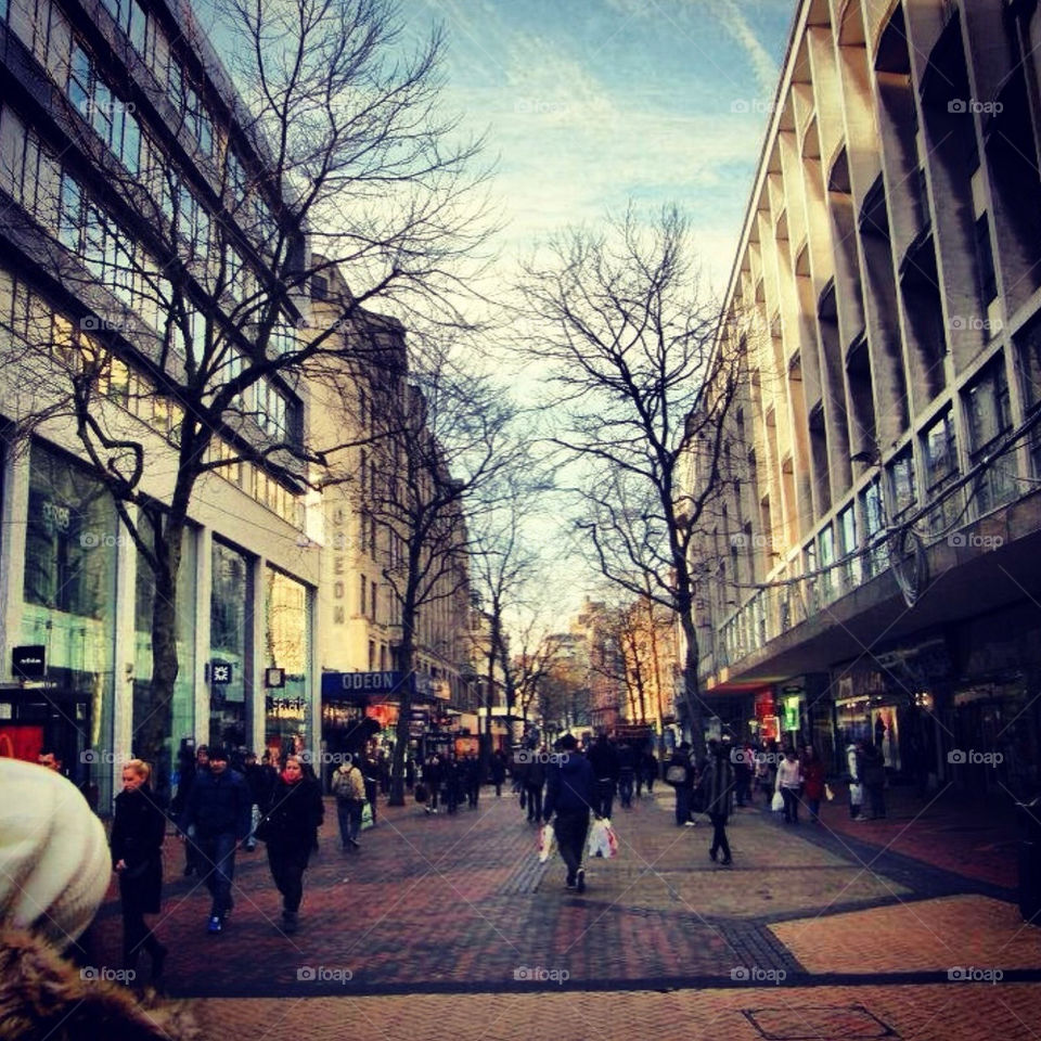 Busy street (Birmingham)
