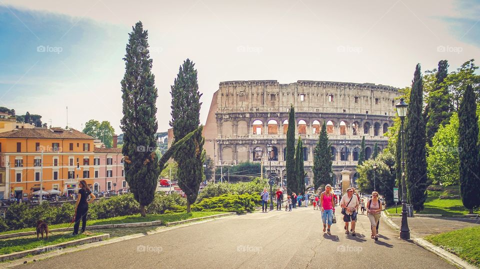 Road to the Colosseum
