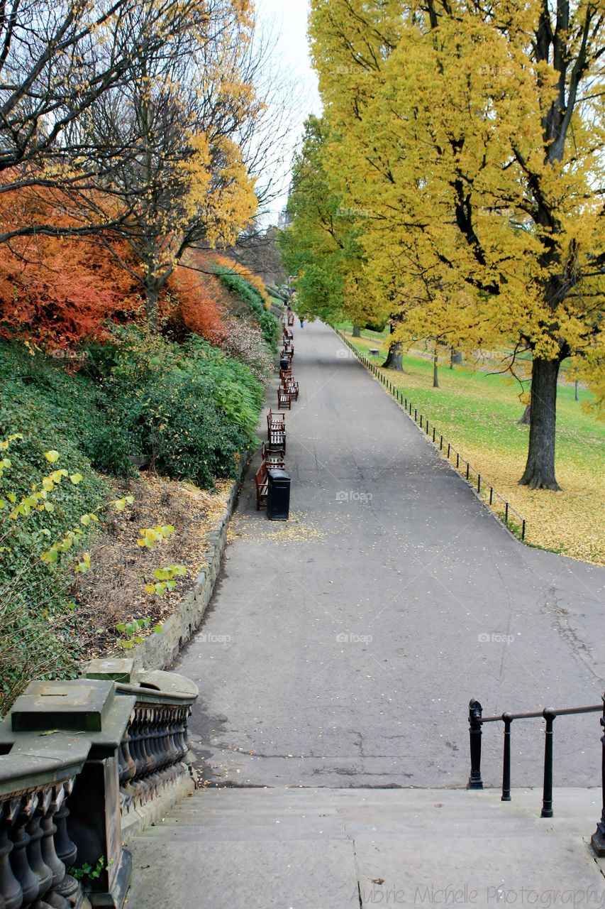 Princes Street Gardens - Edinburgh, Scotland