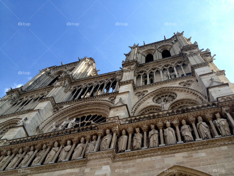 sky blue cathedral looking by dannytwotaps