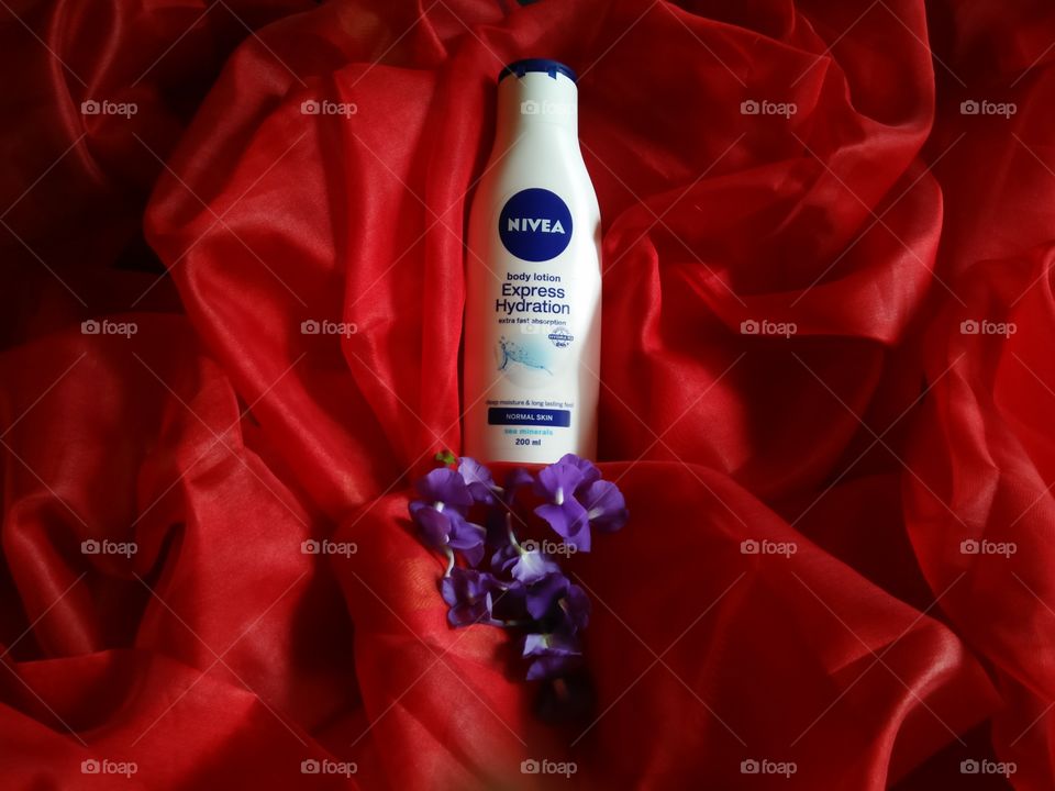 Let's moisturizing with Nivea , Smooth, soft , nice smell