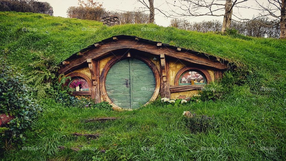 Hobbiton Movie set