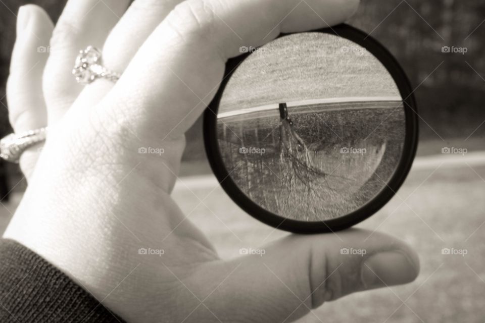 It is amazing what can happen when you look at the world with a different lens. This is taken with a Canon Rebel T5. 