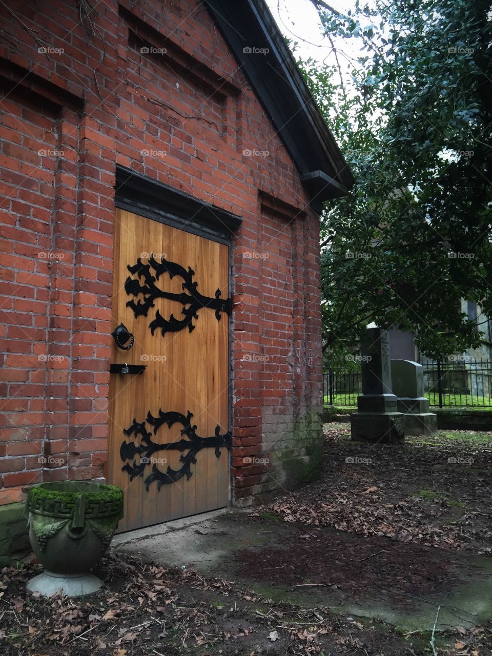 Awesome Cemetery Door