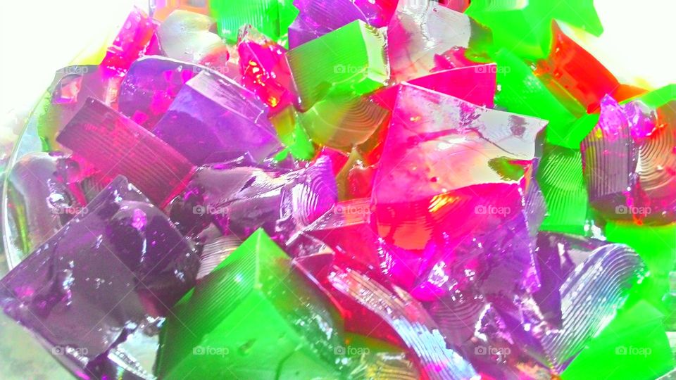 Gelatine colors