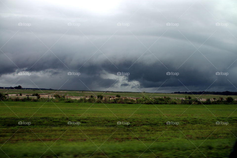 Dramatic Shelf Cloud