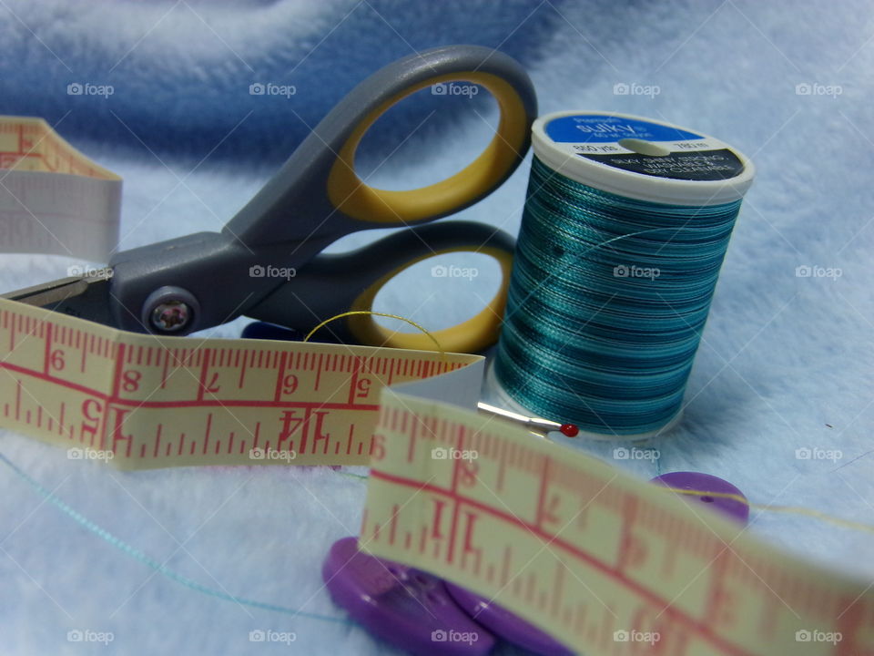 Sewing, Measure, Tape, Tool, No Person