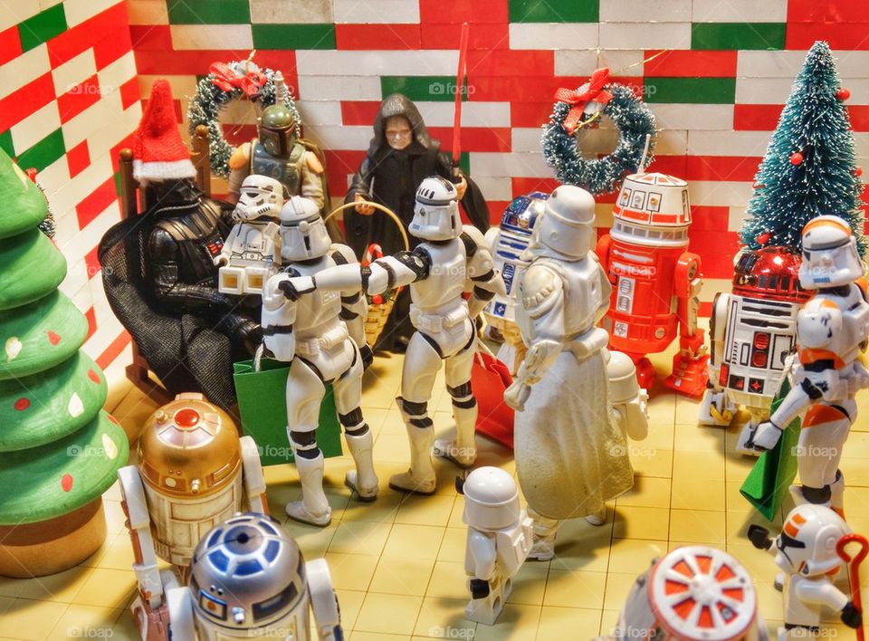 Star Wars Christmas. Star Wars Christmas Diorama