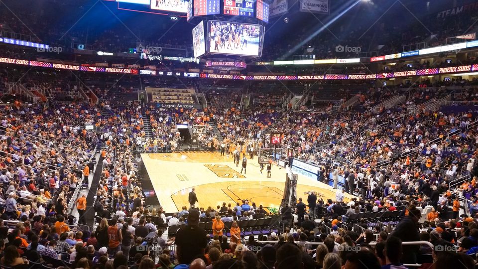 Phoenix Suns basketball game