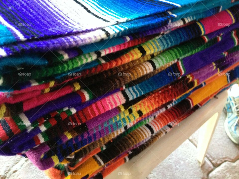Blankets in Mexico 